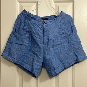 Silver Jeans Co size S mid to high rise shorts, chambray colour